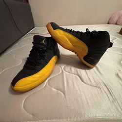 Black And Yellow Jordan 12s