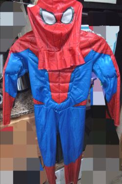 Kids Spiderman costume size 8/10