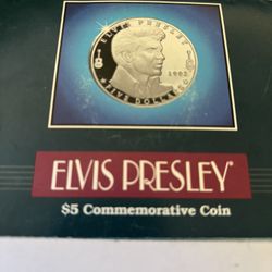 $5 Elvis Presley Commemorative Coin