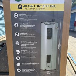 AO Smith 40 Gallon 5500 Watt Electric Water Heater