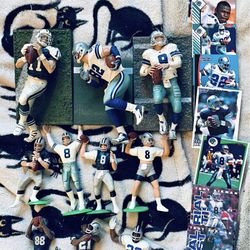 Dallas Cowboys Kenner Starting Lineup & McFarlane Toys action figures