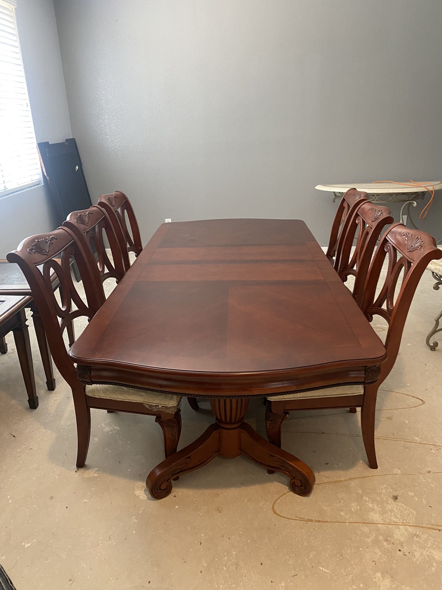 Wooden table set With Chairs 