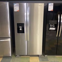 Whirlpool Side By Side Refrigerator With Water Dispenser And Ice Maker M5CT