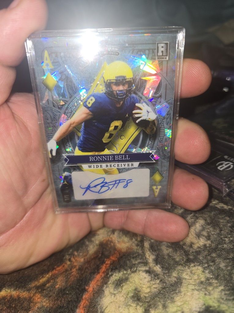5 Card Draw Ronnie Bell Auto 1of1