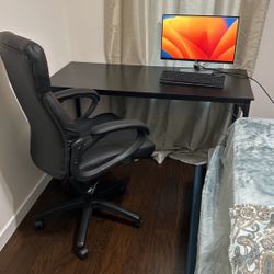 Complete Office Setup - Office Desk, Office Chair & Keyboard 