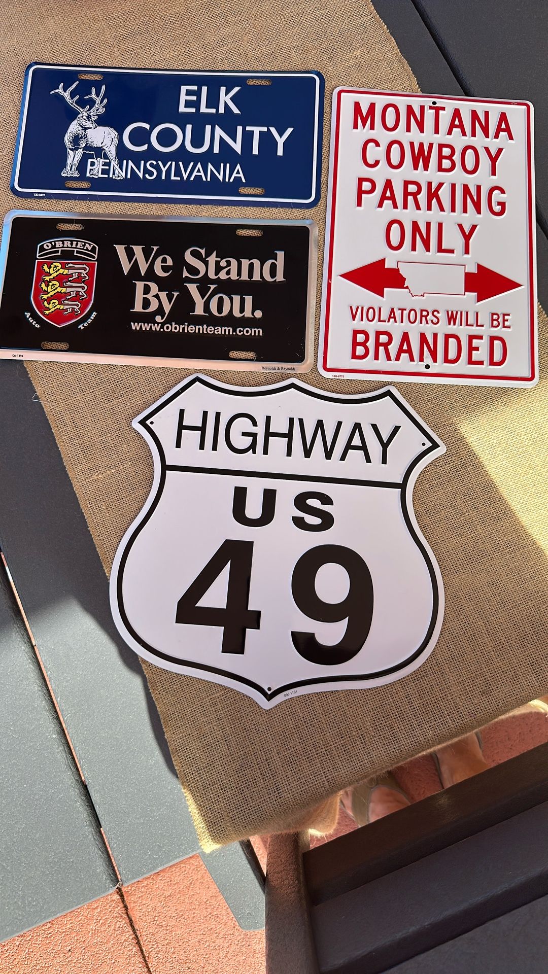 Five Aluminum Pieces For 15 Dollars π