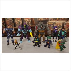 Action Hero & Villains Toy Figure Lot - DC, Marvel, Big Hero 6 & More