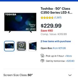 Toshiba 50 Inch Smart TV 