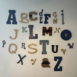 Custom ABC’s For Kids Room