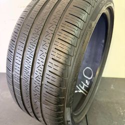V673  275 35 19 100H  Pirelli Cinturato P7 Run Flat  One Used Tire 65% Life 