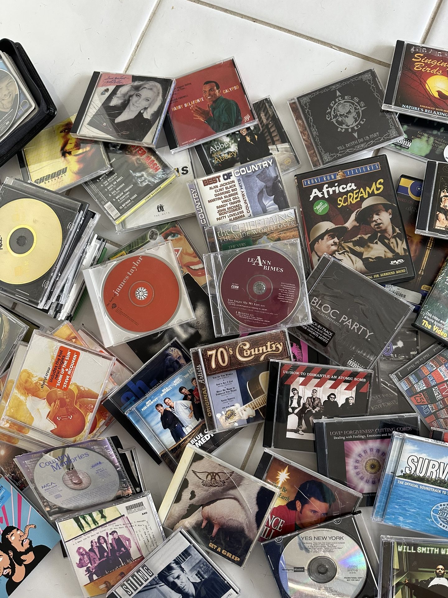 All Sorts Of CD’s And A Few Movies