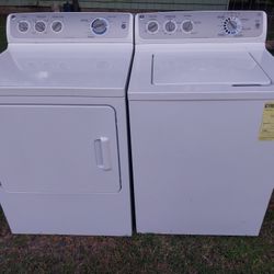 Ge Stainless Tub Washer Matching Set