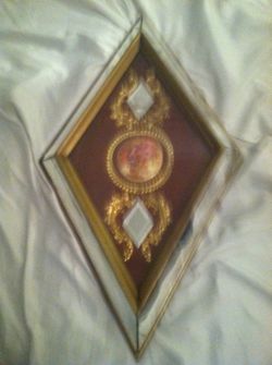 Antique reflective sign