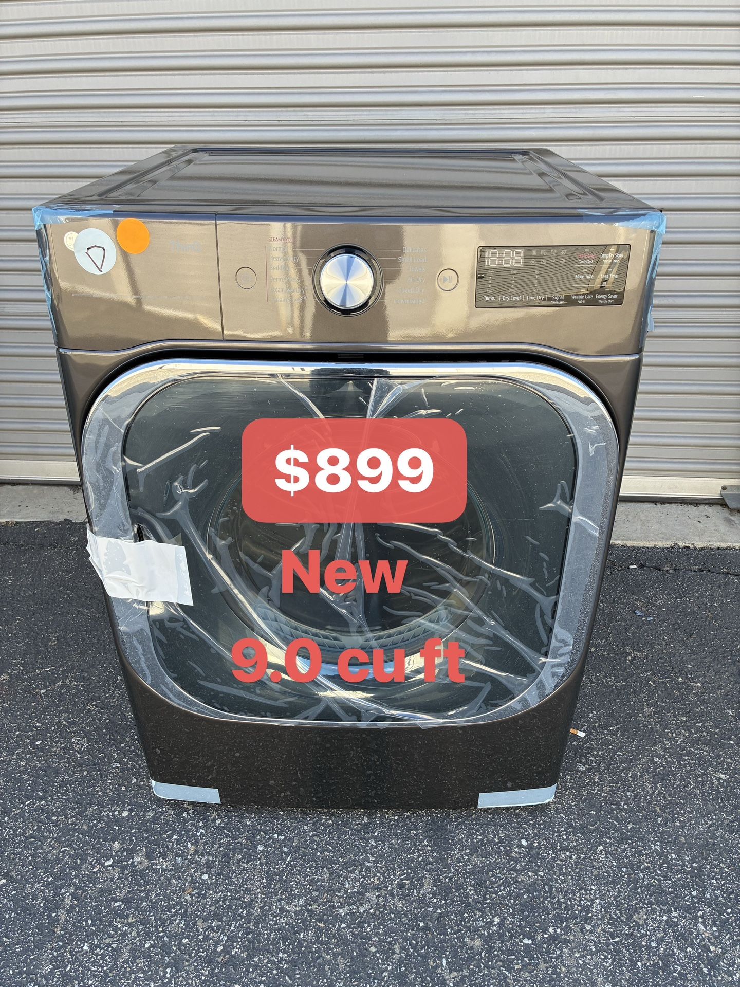 LG Mega (9.0 Cu Ft) Capacity Gas Dryer