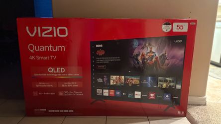 Brand New Sealed Vizio 55” Quantum 4K QLED Smart TV