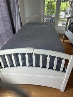 2 Twin size beds and mattresses