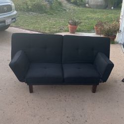 Black Futon Chair/Bed