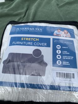 White Love Seat Cover Couch Cover 