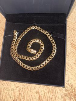 10K Pure Gold Italian Cuban