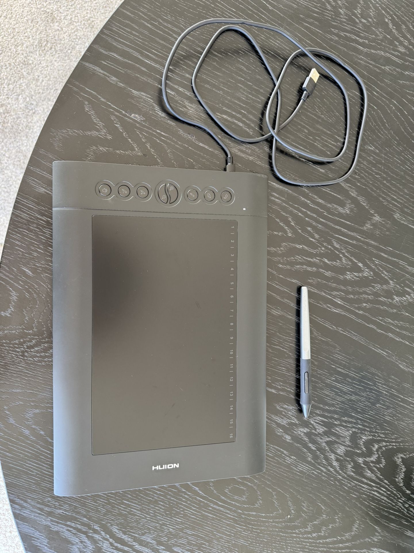 Huion H610 Pro Drawing Tablet with Pen (USB, 10” x 6.25”)