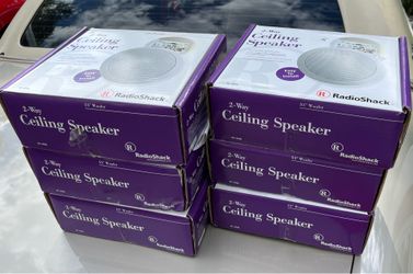 RadioShack 2-Way Ceiling Speaker 40-4096.  NEW in box.
