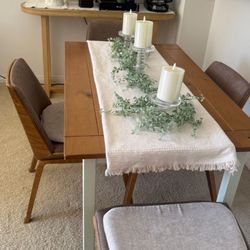 Dining Table with 4 Chairs