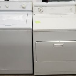 Maytag, Kenmore Hevy Duty Washer And Dryer Set 