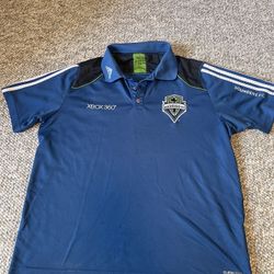 Adidas Sounders Seattle Men’s T-shirt Size L