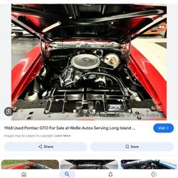 1968 PONTIAC GTO 400 BLOCK MOTOR AND TRANSMISSION 