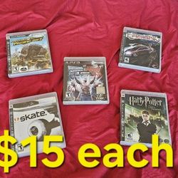 Sony PlayStation 3 Ps3 Games $15 Each 