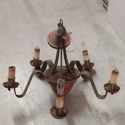 Vintage  Early 1900s ( Possibly French)  Chandelier...... 