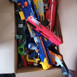Box Of Nerf Guns