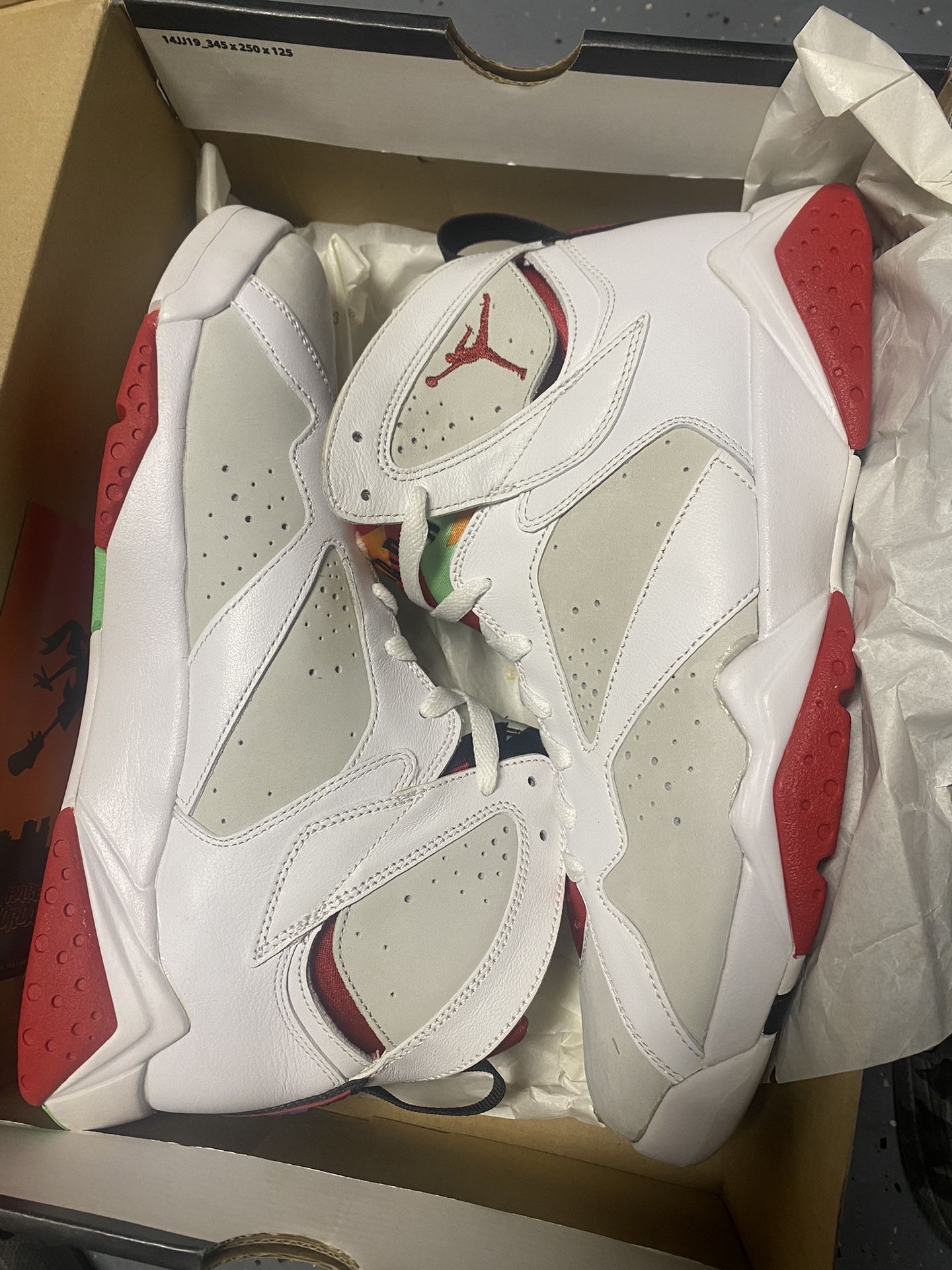 Retro Jordan 7s Hare Unworn