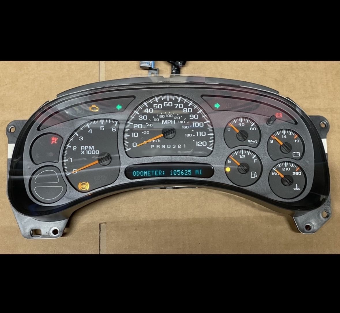 Chevy/GMC Cluster 