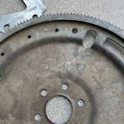 Ford 5.0 Flex Plate (Flywheel) And Engine Plate 