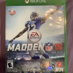 Madden NFL 16 (Microsoft Xbox One, 2015)