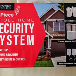 Power To Go Home Security System 