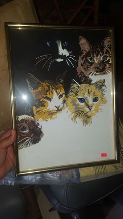 Cat painting