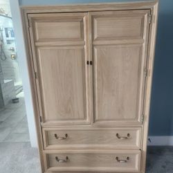 Solid Wood Stanley Furniture Armoire  Must Pick Up 