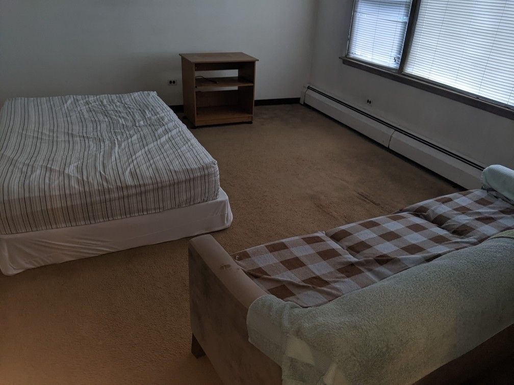 Free Sofa, Dresser, Mattress, Light Stand