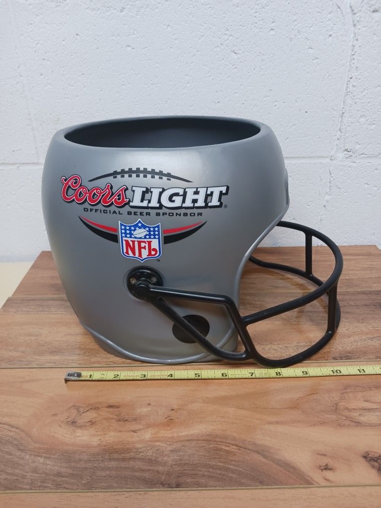 coors light football helmet Coors Light NFL Helmet Football Bucket for Sale in Peoria, IL