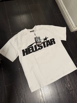 Hellstar White Graphic T-Shirt with Tags