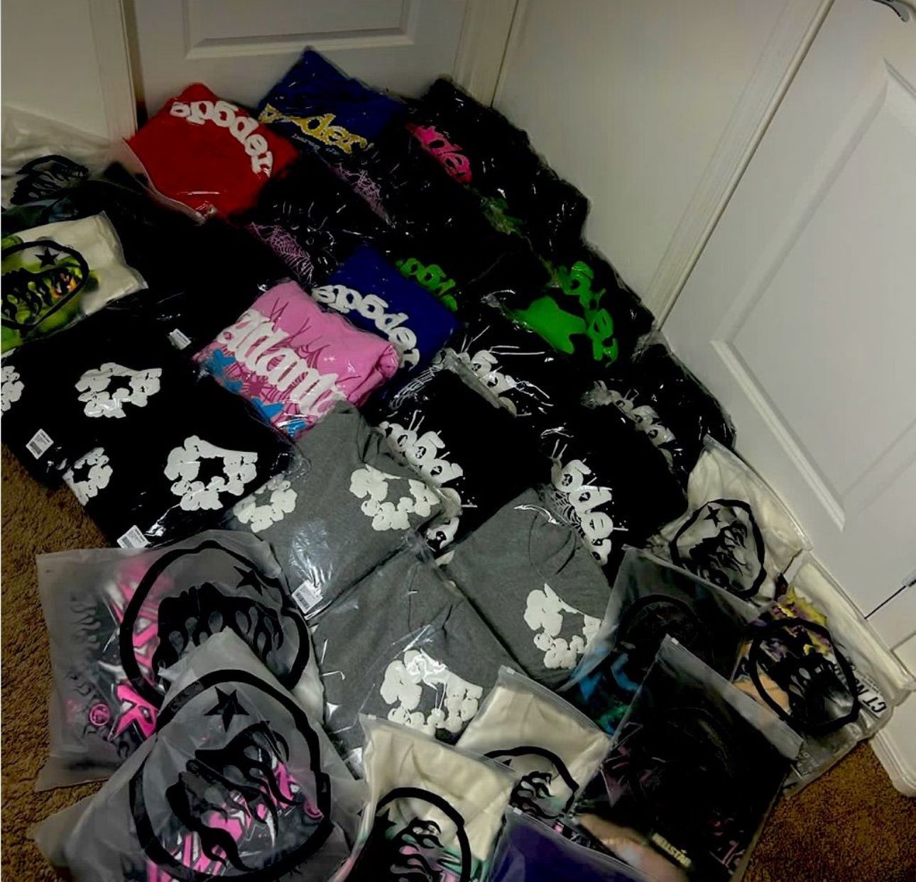 spider hoodies