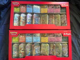 Prismatic evolution 8 mini tin set (Costco)