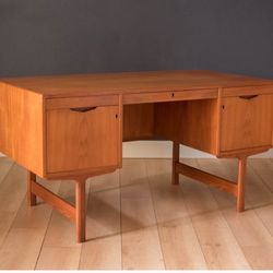 Teak Aase Mobler Midcentury Modern Desk