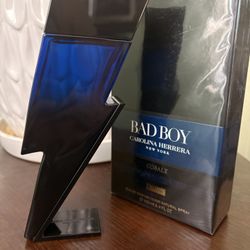 Carolina Herrera Bad Boy Cobalt Elixir Perfume 