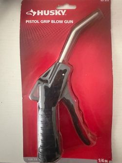 Husky Pistol Grip Blow Gun 1/4 in