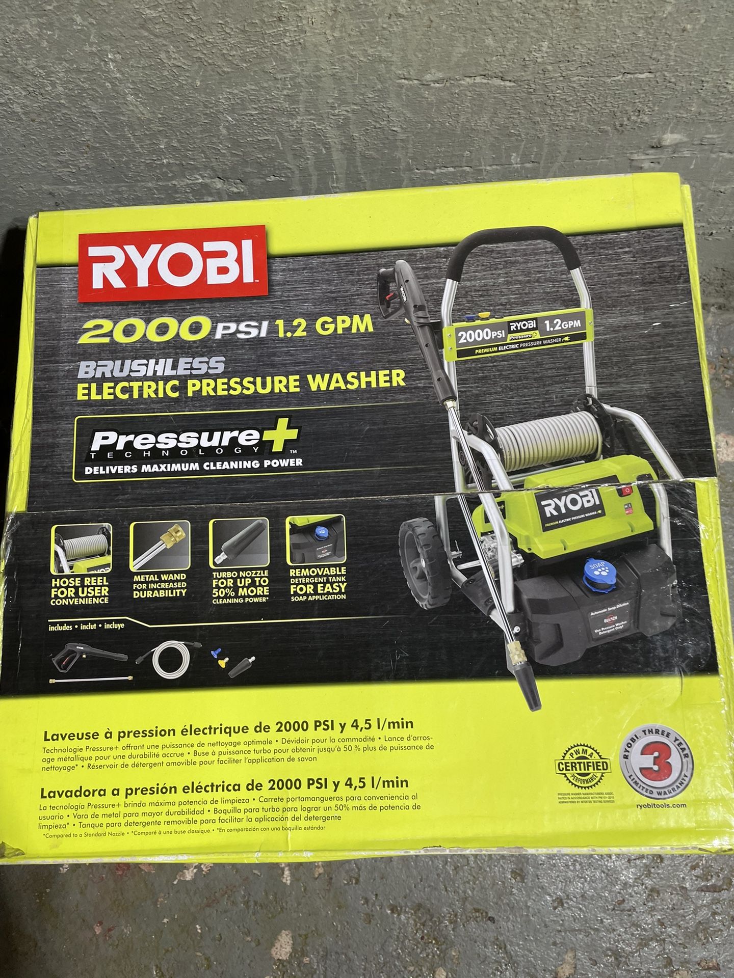 Ryobi Pressure Washer (Brand New)
