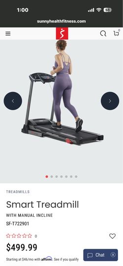 Like new treadmill, gently used