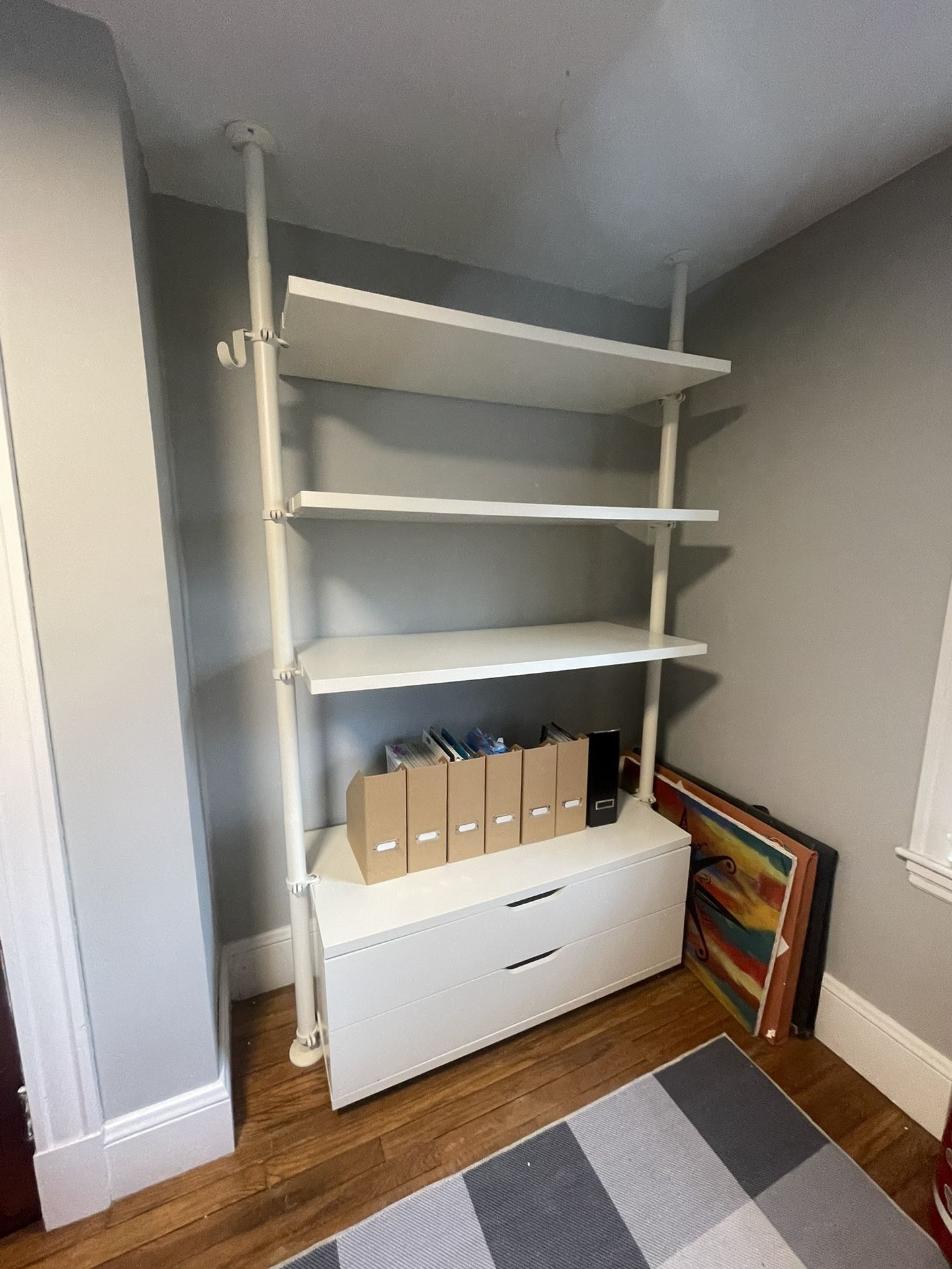 IKEA Shelving & Drawer Unit